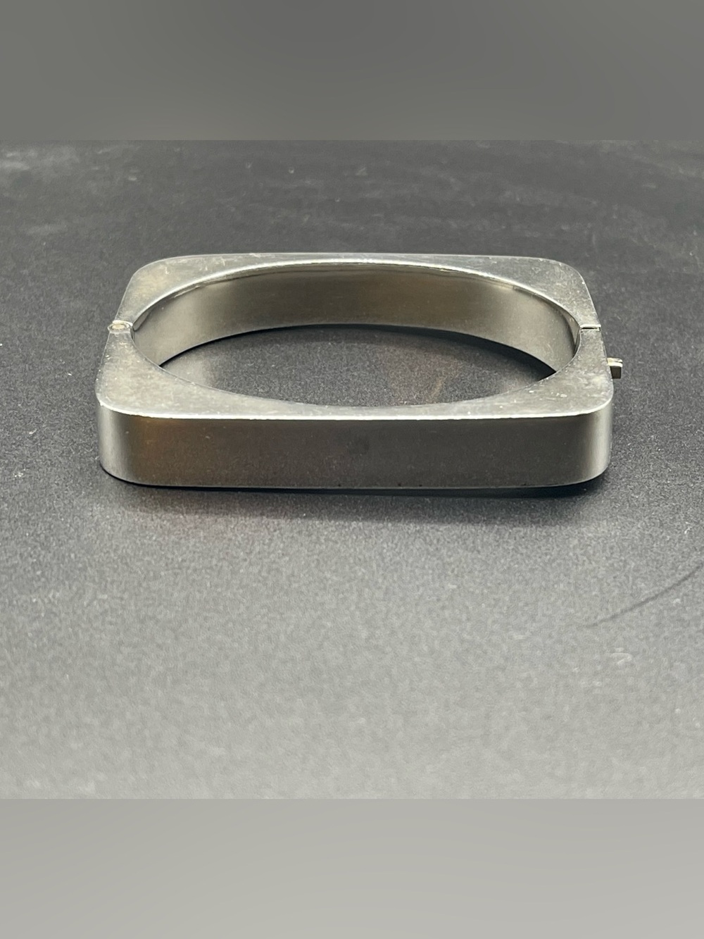 Modernist Sterling Silver Mexico 925 TH-01 Hinged Bangle Bracelet 38.5g - Picture 2 of 11